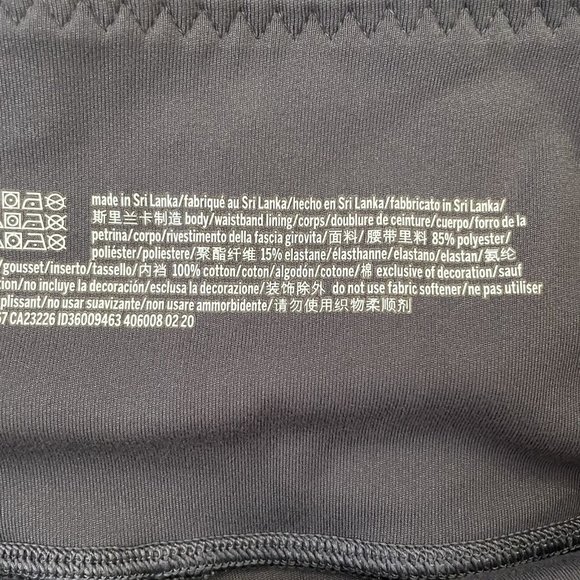 Victoria's Secret Leggings Womens 12 Grey Skinny Yoga Pants Workout Pockets - Picture 5 of 11